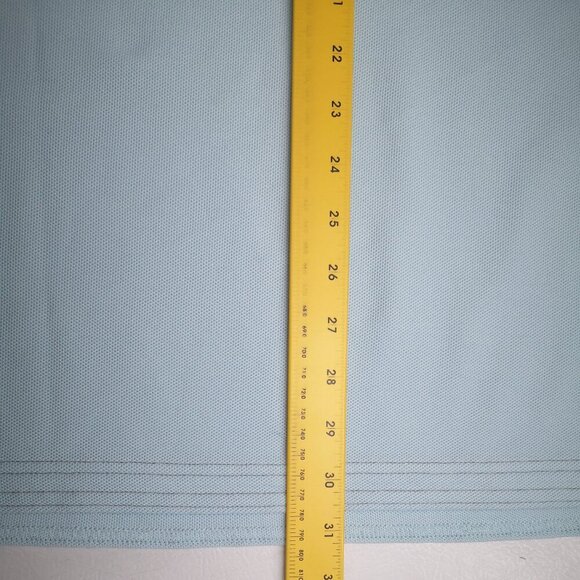 Tommy Bahama Men's Size Large Tall Light Blue Straight Fit Sailfish Logo Polo - Picture 9 of 9